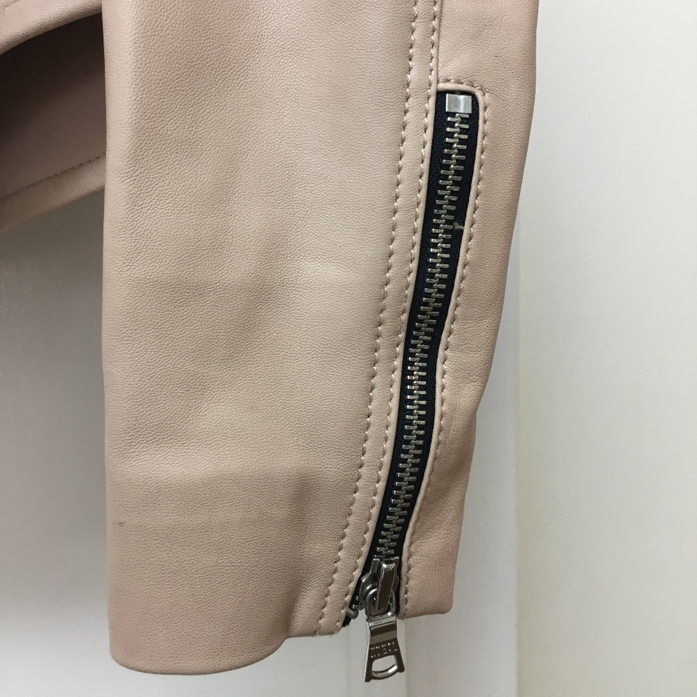 Marissa Webb Lamb Leather Shane Peplum Jacket - Picture 7 of 13